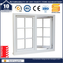New Design Aluminum Casement Window with Security Grill